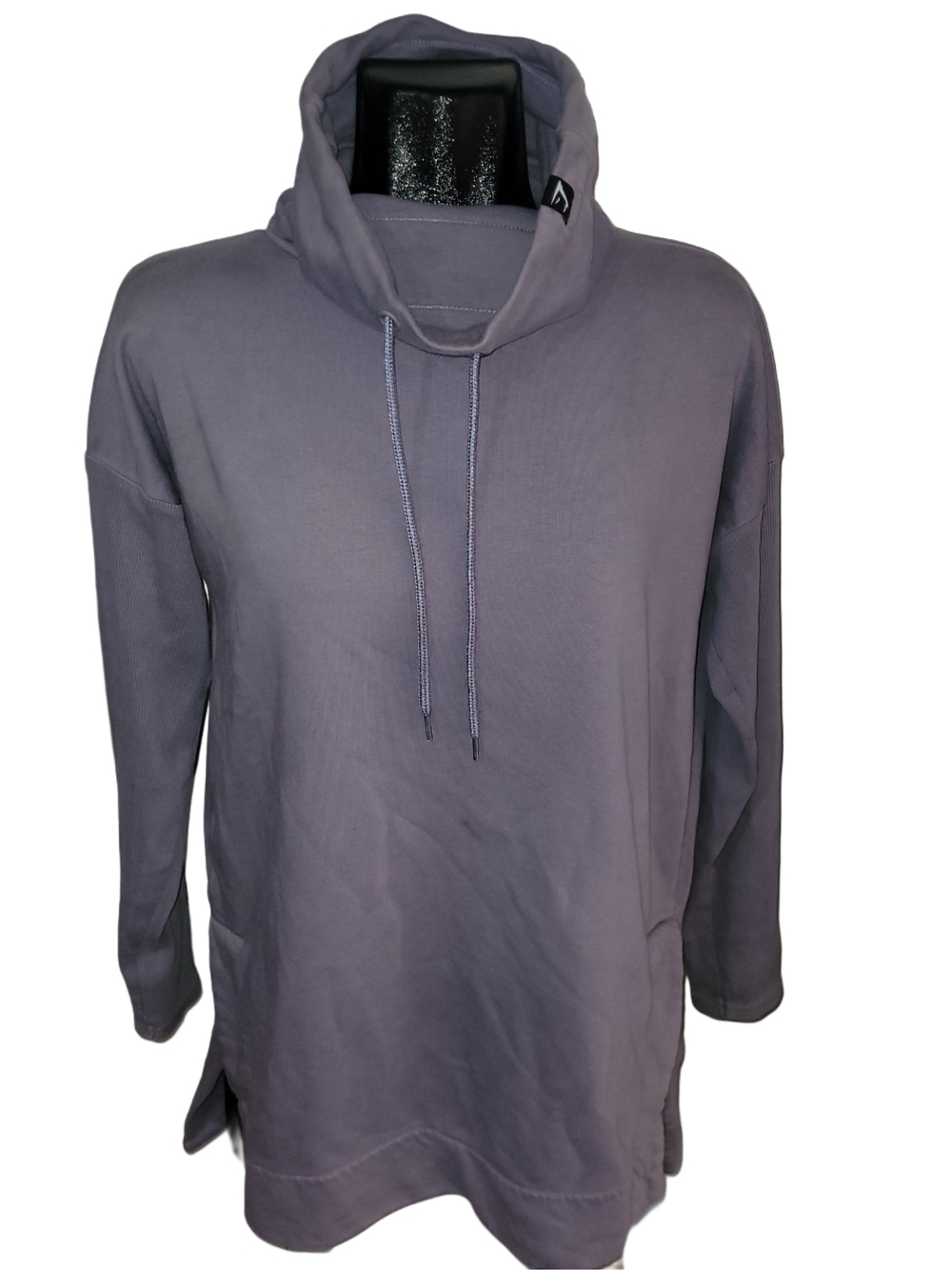 Gymshark Cowl Neck Pullover Hoodie in Dusty Purple Size M
